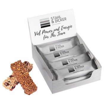 8 Müsliriegel in Geschenkbox