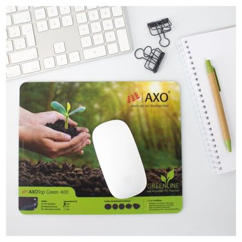 AXOPAD® Mousepad AXOTop Green 400, 24 x 19,5 cm rechteckig, 1 mm dick