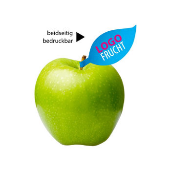 Apfel grün + Apfelblatt 4c
