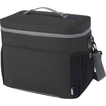 Aqua wasserabweisende Kühltasche für 20 Dosen aus GRS Recyclingmaterial 22 L