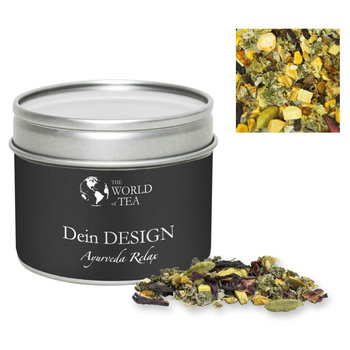 Ayurveda Relax-Tee, ca. 35g, Metalldose mit Sichtfenster