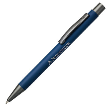 BARBADOS soft touch Kugelschreiber mit Spiegel Gravur