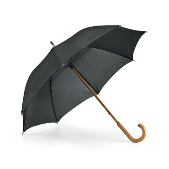 BETSEY. Regenschirm aus 190T-Polyester mit Holzgriff