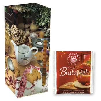 Beuteltee Bratapfel, 24 Stück, 60g, Faltschachtel Teetower