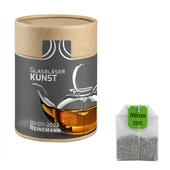 Beuteltee Minze, ca. 22,5g, Biologisch abbaubare Eco Pappdose Maxi