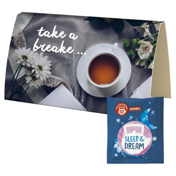 Beuteltee Sleep & Dream, ca. 1,7g, Werbekarte gefaltet