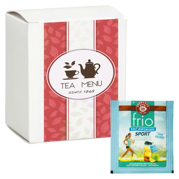 Beuteltee Sport, Apfel-Zitrone + Magnesium (Kalt-Aufguss), 5 Stück, 12,5g, Faltschachtel