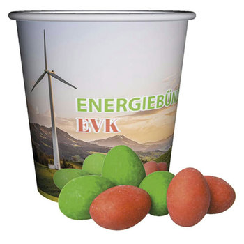 Bunte Mandeln, ca. 50g, Snackbecher Mini