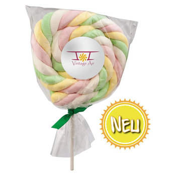 Bunte Marshmallow Spirale