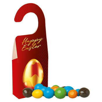 Bunte Schoko Erdnüsse, ca. 15g, Türhänger Box