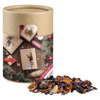 Christkindl Tee, ca. 50g, Biologisch abbaubare Eco Pappdose Midi