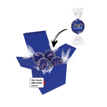 Color Lindor Box - Dunkelblau - Feinherb