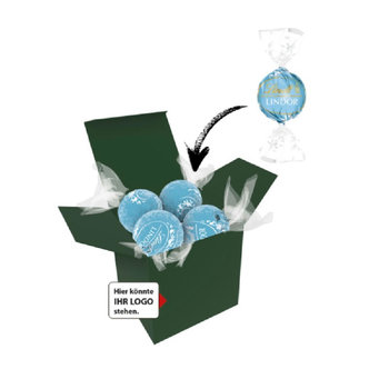 Color Lindor Box - Dunkelgrün - Stracciatella