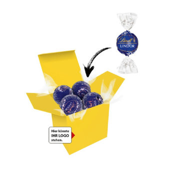 Color Lindor Box - Gelb - Feinherb