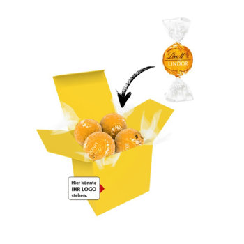 Color Lindor Box - Gelb - Karamell
