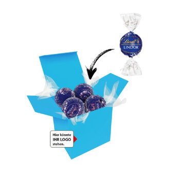 Color Lindor Box - Hellblau - Feinherb