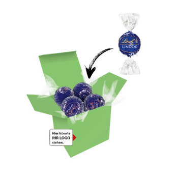 Color Lindor Box - Hellgrün - Feinherb