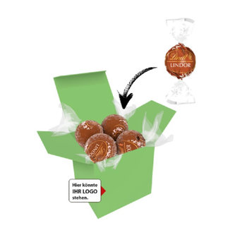 Color Lindor Box - Hellgrün - Haselnuss