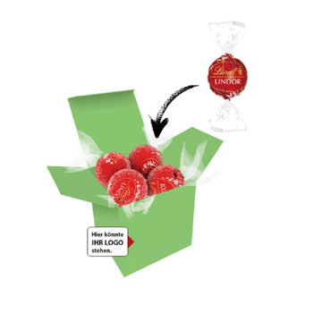Color Lindor Box - Hellgrün - Vollmilch