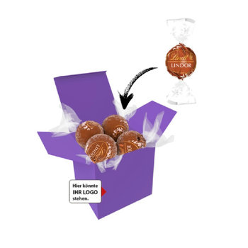 Color Lindor Box - Lila - Haselnuss