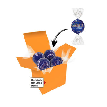 Color Lindor Box - Orange - Feinherb