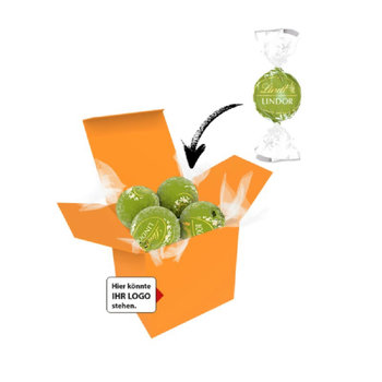 Color Lindor Box - Orange - Pistazie