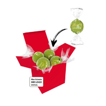 Color Lindor Box - Rot - Pistazie