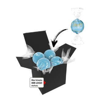 Color Lindor Box - Schwarz - Stracciatella