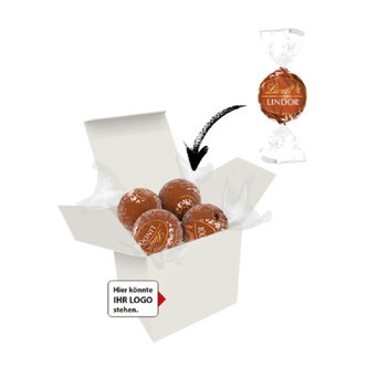 Color Lindor Box - Weiß - Haselnuss