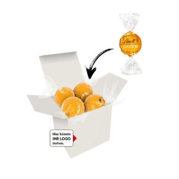Color Lindor Box - Weiß - Karamell