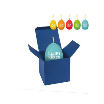 ColorBox LogoEi Kerze - Dunkelblau