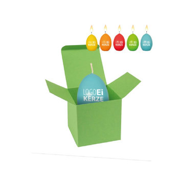 ColorBox LogoEi Kerze - Hellgrün