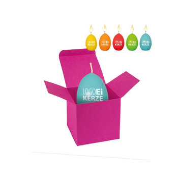 ColorBox LogoEi Kerze - Pink
