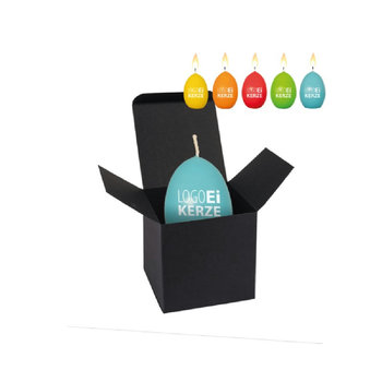 ColorBox LogoEi Kerze - Schwarz