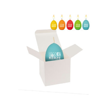ColorBox LogoEi Kerze - Weiß