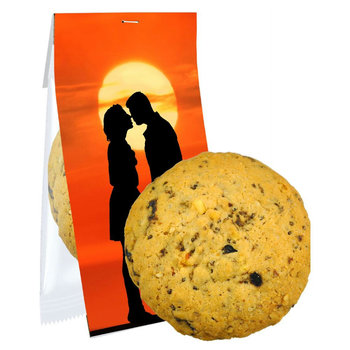 Cookie Cranberry Sesam-Mandel, ca. 25g, Express kompostierbarer Flowpack mit Werbereiter