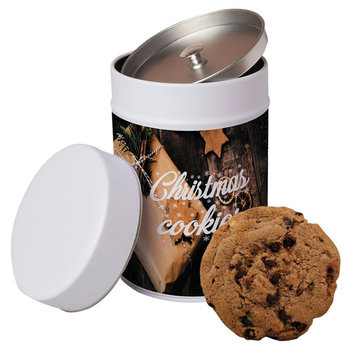 Cookie Schoko-Cashew, ca. 125g, Metalldose Maxi