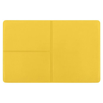 CreativDesign® Ausweistasche "Euro" Normalfolie gelb mit Einschub