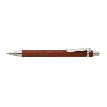 DIMEL WOOD BLACK Kugelschreiber aus Holz