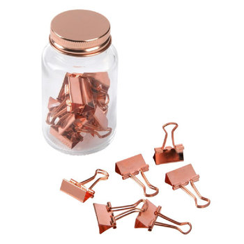 Dokumentenklammer im Glas COPPER CLAMP