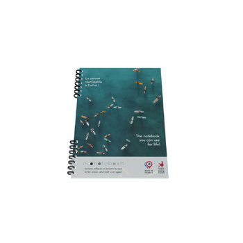 EcoNotebook NA5 wiederverwendbares Notizbuch mit Standardcover