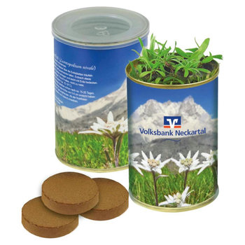 Edelweiss-Dose
