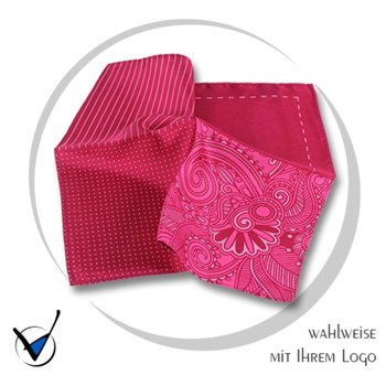 Einstecktuch 4 in Einem, Magenta