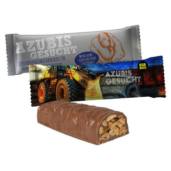 Energie-Riegel Erdnuss-Karamell, ca. 50g, Flowpack