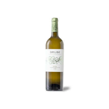 Flasche Weißwein Orube
