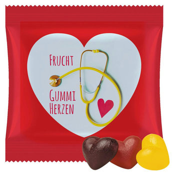 Fruchtgummi-Herzen, ca. 20g, Maxi-Tüte
