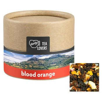Früchtetee Blutorange, ca. 15g, Biologisch abbaubare Eco Pappdose Mini
