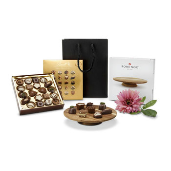 Geschenkset / Präsenteset: Pralinen-Étagère