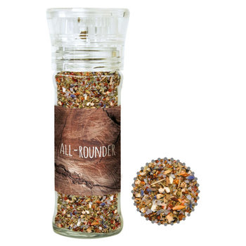 Gewürzmischung Alleskönner, ca. 50g, transparente Gewürzmühle