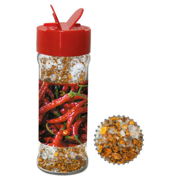 Gewürzmischung Chili-Salz, ca. 35g, Glas mit Streuaufsatz